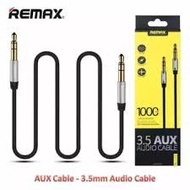 Remax 3.5mm Universal AUX Audio Cable 1Meter/3FT Male To Male Extension AUX Cable For Car Mobile pho
