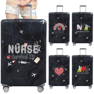 Travel Suitcase Cover Suitable  18-32 Inch Thick Luggage Dust Covers Nurse Series Baggage Protection