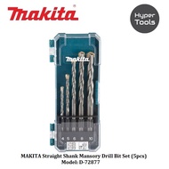 MAKITA Straight Shank Mansory Drill Bit Set (5pcs) - Model: D-72877