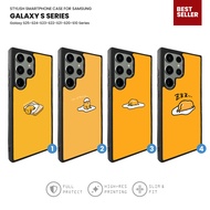 Case Casing Hybrid Softcase Hardcase Samsung Galaxy S25 S24 S23 S22 S21 Ultra Plus Edge 5G Gudetama 