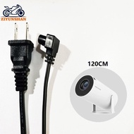 ziyunshan HY300/HY320 Projector 1.2m Original Extended Power Cord AC Cable Extension Cable Charging 