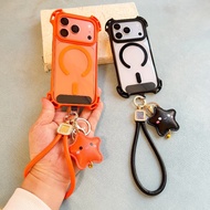 Magnetic Drone Handheld Charm Phone Case Suitable for IPhone 17 16 15 14 13 Pro Max Plus Shock Resis