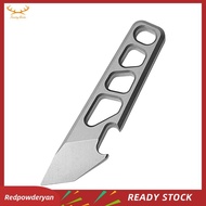 [Redpowderyan] Bottle Opener Titanium Alloy Ultra Light Small Tool Portable Unpacking Keychain Penda