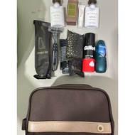 Bxlgari Airline Pouch Travel Kit from Airline Emxrates for men
