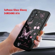 HP Casing Samsung A16 2024 Softcase Glass Glossy Samsung A16 2024 Case Samsung A16 2024- K58hp