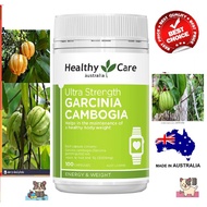 Sale!สารสกัดส้มแขกลดน้ำหนักHealthy Care Ultra Strength Garcinia Cambogia 100 Capsules exp09/2025ราคาถูกที่สุด!