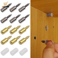 [Favorite] 1 Set Integrated Self Tapping Screws Partition Brackets/ Fixing Screw for Wine Cabinet Glass Dragging Shelves Particle Brackets