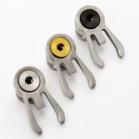 aceoffix for Brompton handlebar Ti catcher titanium bolt folding bike accessories