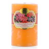 Round scented Candle D5H8 Miss Candle EDC0511 5 x 8 cm (Orange, candy scent)