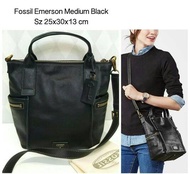 Fossil Emerson Medium Black