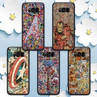 Marvel Avengers Soft Phone Case for Samsung Galaxy S8 S9 S10 Plus Note 8 9 10 Plus