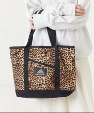 日本代購🇯🇵 GREGORY × FREAK'S STORE TEENY TOTE reo 豹紋手挽袋側孭袋 Leopard Print Tote bag Shopping bag