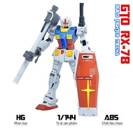 HG GTO RX-78-2 Model, 1/144 Mecha, Plastic Assembly Toy HG Gundam