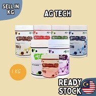 MELLOWMART [1kg] Ag-Tech EDTA Chelated Fe Mn Zn Cu ABC Hibor Molybate Fertigation Hydroponic Foliar 