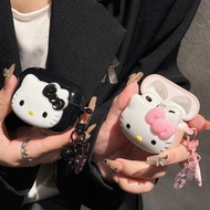 ins For AirPods Pro 2/ airpods 3 / airpods2 Earphone cover wiht keychian airpods 3 case cartoon Silicone Cover air pods 2 hearphone box airpods pro 2 case