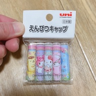 pencil cap Sanrio 5 pieces included MITSUBISHI PENCIL uni made in Japan