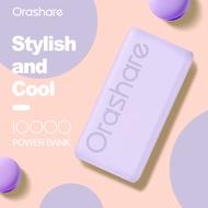 Orashare O10 10000mAh Powerbank Stylish Fast Charging Power Bank  Li-polymer Battery