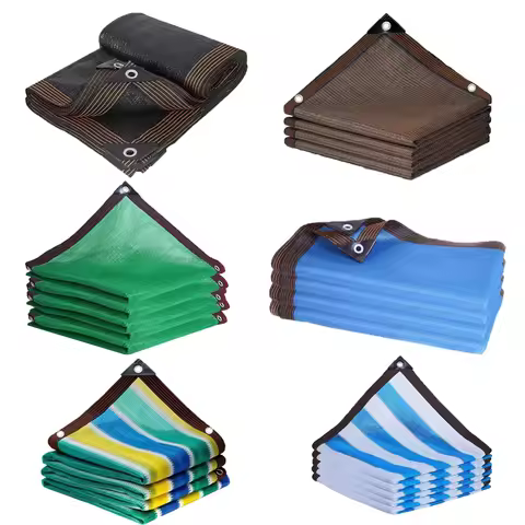 12 Pin Anti-UV HDPE Shading Net Garden Balcony Succulent Plant Sunshade Net Outdoor Swimming Pool Su