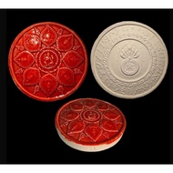Thai Lanna Amulet Special Pim Red Ceramic Jatukam Ramathep Thai Amulet Gold Foil Green Jatukam Ramat