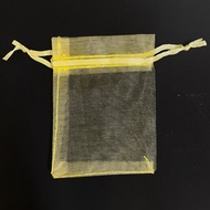 สีทอง ขนาด7x9cm ถุงใส่ของชำร่วย ถุงผ้าแก้ว ถุงผ้าไหมแก้ว ถุงใส่การบูร ถุงใส่กรอบพระ ถุงใส่ของเล็กๆ