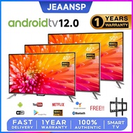 JEAANSP Smart TV 40 inch Murah TV 43 Inch Android TV 46 inch 4K TV 50 inch HD LED Television With  P