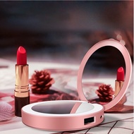 LED Makeup Mirror with Foldable Power Bank Pocket Mirrors Christmas gift Xmas gift idea