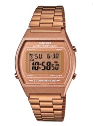 Casio ของแท้ 100% นาฬิกาผู้หญิงทางการ B640WC-5A สายเหล็กประกัน CMG