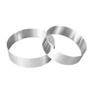 Baking Mold 4 5 6 7 8 9 10 12 14-Inch Stainless Steel round Mousse Ring Cake Mold High 5cm/DIY Cake 
