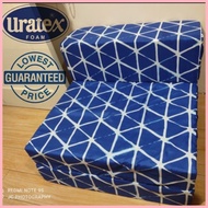 【Hot】 Sofa bed Blue Uratex