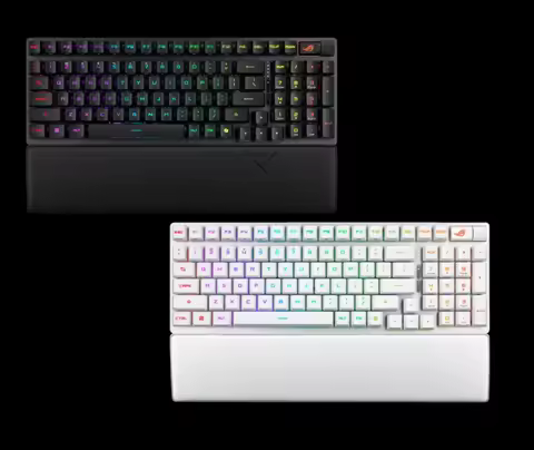 New ROG Strix Scope II 98 RX Wireless 96% Layout Multifunction ABS PBT Doubleshot Keycaps Gaming Key