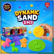 Dynamic Sand Kinetic Magic Sand Toy in Animal Shapes for Children's Creativity