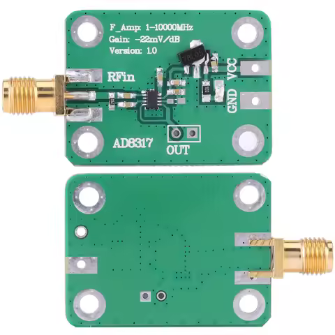 AD8317 DC 7–15 V RF Module High-Frequency Output Logarithmic Detector Power Meter RF Signal Power De