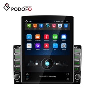 Podofo 2+32GB 9.7'' Android 10 2 Din Car Radio GPS Navigation Stereo 2.5D Vertical Screen Autoradio 