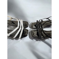 WOMEN'S HEELS SANDALS 3CM STRAP 3 STRAPS BLINK BLINKS SOFT SYNTHETIC LEATHER MATERIAL ANTI-SLIP VINN