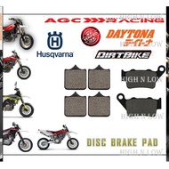 HUSQVARNA DISC BRAKE PADS SM 450R SM 610IE SMS 630 SRM 630 SM 701 SUPERMOTO 701 BEST QUALITY HNL