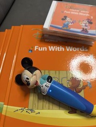 迪士尼 美語世界 Fun With Words 書仔連點讀筆