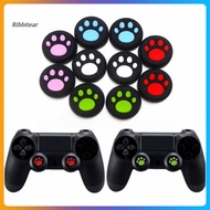  4Pcs Cat Pawl Silicone Joystick Thumb Caps for PS3 Xbox One/360 Game Controller