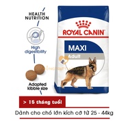 Thức ăn chó ROYAL CANIN MAXI ADULT cho giống chó lớn - Thức ăn cho chó Becgie Đức Husky Alaska Rottw