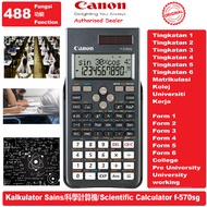 *ORIGINAL GENUINE* CANON F-570SG Scientific Calculator Same Level Casio FX-570MS 2nd Edition (Solar 