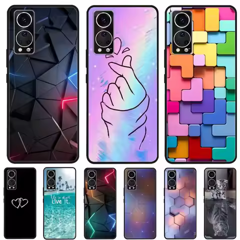 For ZTE Axon 30 5G Case for ZTE Axon30 5G Funda Marble Soft Silicone Phone Case For ZTE A2322 Axon30