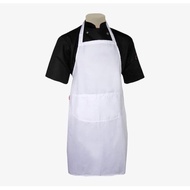 Kitchen Apron / Apron Cotton - White - High Quality Price