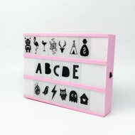 A4 LED LIGHT BOX + 96 Letters / Symbols