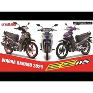 Yamaha EZ115 EZ 115 100% Original HLY Cover Set With Sticker Body RM7 RED VPBC5 BLUE CM6 CYAN DBMC S