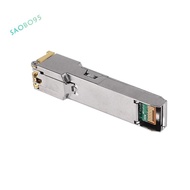 Gigabit RJ45 SFP Module 10/100/1000Mbps SFP Copper RJ45 SFP Transceiver Gigabit Ethernet Switch