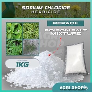 Agrishop 1KG Sodium Chlorate 99% Herbicide Mixture Garam Campuran Racun Rumput dan Buluh