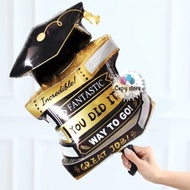 Graduation Book Foil Balloon Book Toga Bachelor Balloon/ You Didi It