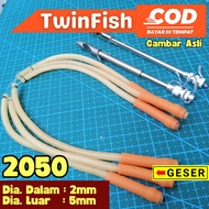 PROMO - Mainan tradisional ketapel ikan - karet pancing siap pakai 2050 plain NATURAL