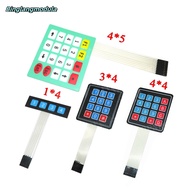 New 4 12 16 20 Key 4*4 Membrane Switch Keypad 1x4 3x4 4x4 4*5 Matrix Array Matrix keyboard for ardui