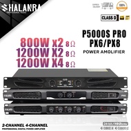 SHALANRA Audio POWER Amplifier, PX6/PX8 2/4 Channel Digital Amplifier, 8 Ohm 1200 Watt