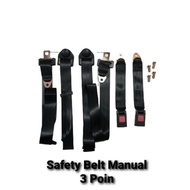 LOWIN Brand 3-Point Manual Safety Belt